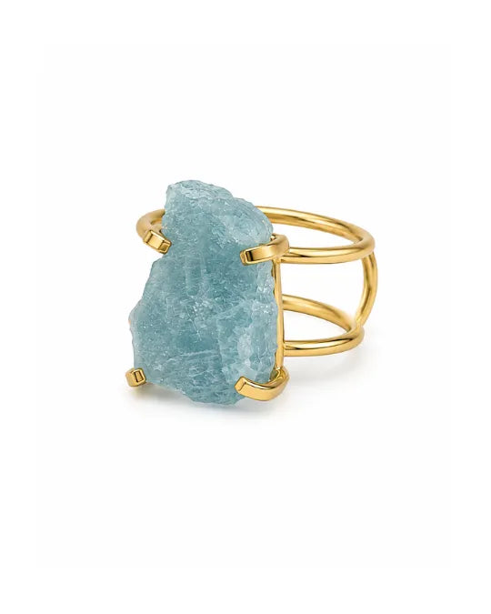 Bague Aigue-Marine — Pierre Goutte