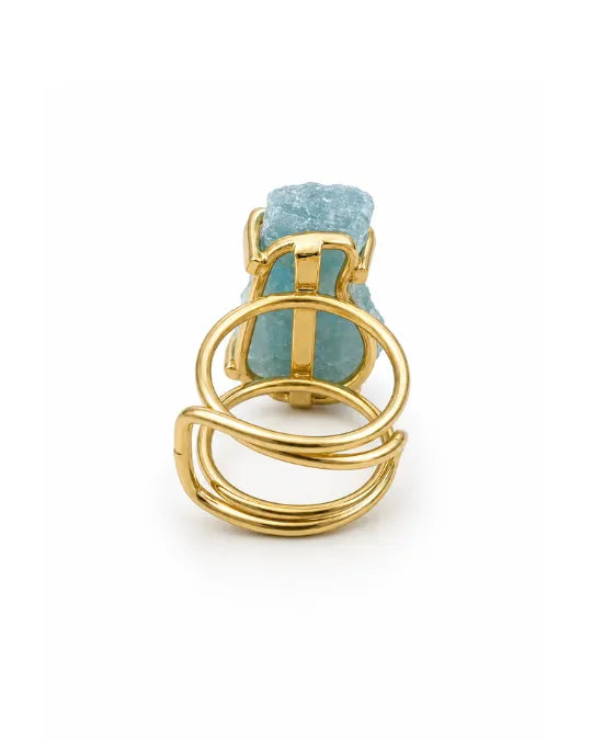 Bague Aigue-Marine — Pierre Goutte
