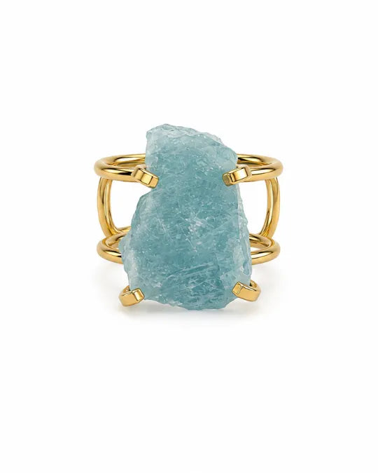 Bague Aigue-Marine — Pierre Goutte