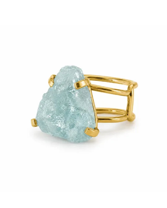 Bague Aigue-Marine — Petite Pierre