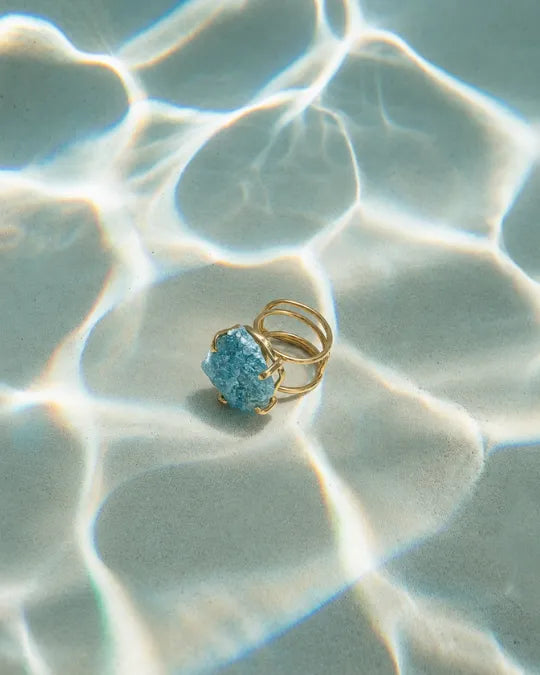 Bague Aigue-Marine — Pierre Goutte