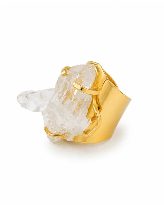 Bague Cristal de Roche — Fine Pointe