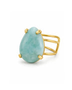 Bague Larimar — Petite Goutte