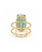 Bague Larimar — Petite Goutte