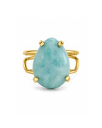 Bague Larimar — Petite Goutte